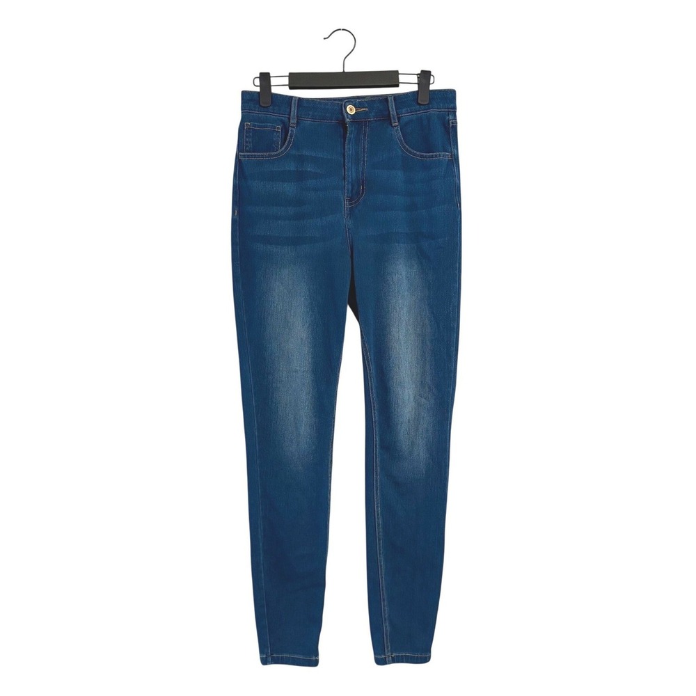 Halara High Waisted Skinny Jeans Medium Wash Blue Stretch Denim MEDIUM